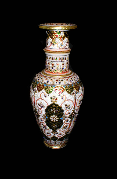 Manufacturers Exporters and Wholesale Suppliers of Marble Vases Jaipur Rajasthan